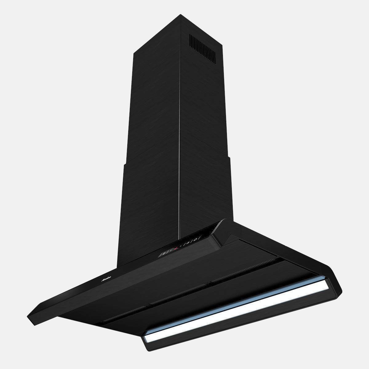 Amica IN900BI Kitchen Hood Black 3D model_1