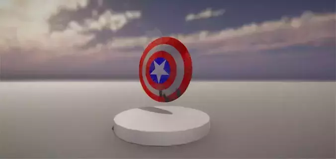 CAPTAIN AMERICA 3D model
