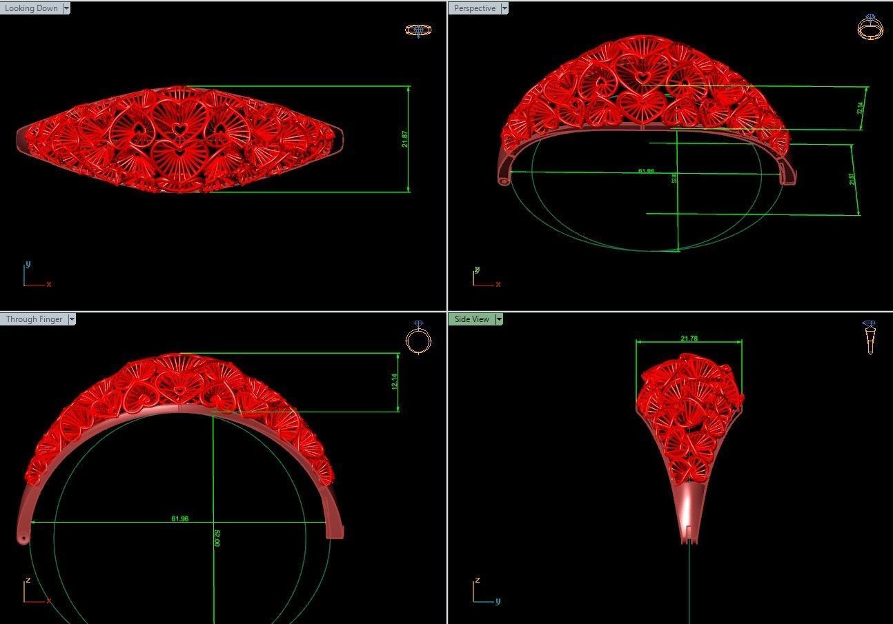 Bracelet Jewellry 3D print model 2018 vision-3 3D print model_3