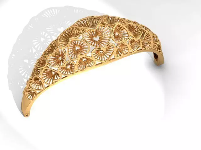 Bracelet Jewellry 3D print model 2018 vision-3 3D print model_0