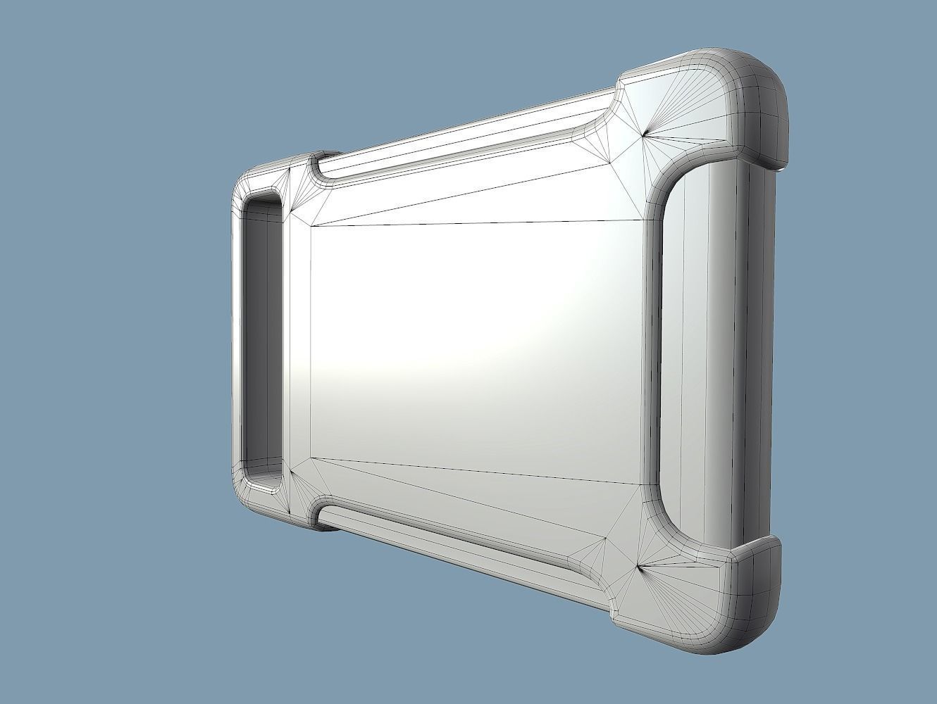 Sci Fi Tablet Tab-01 Low-poly 3D model_28