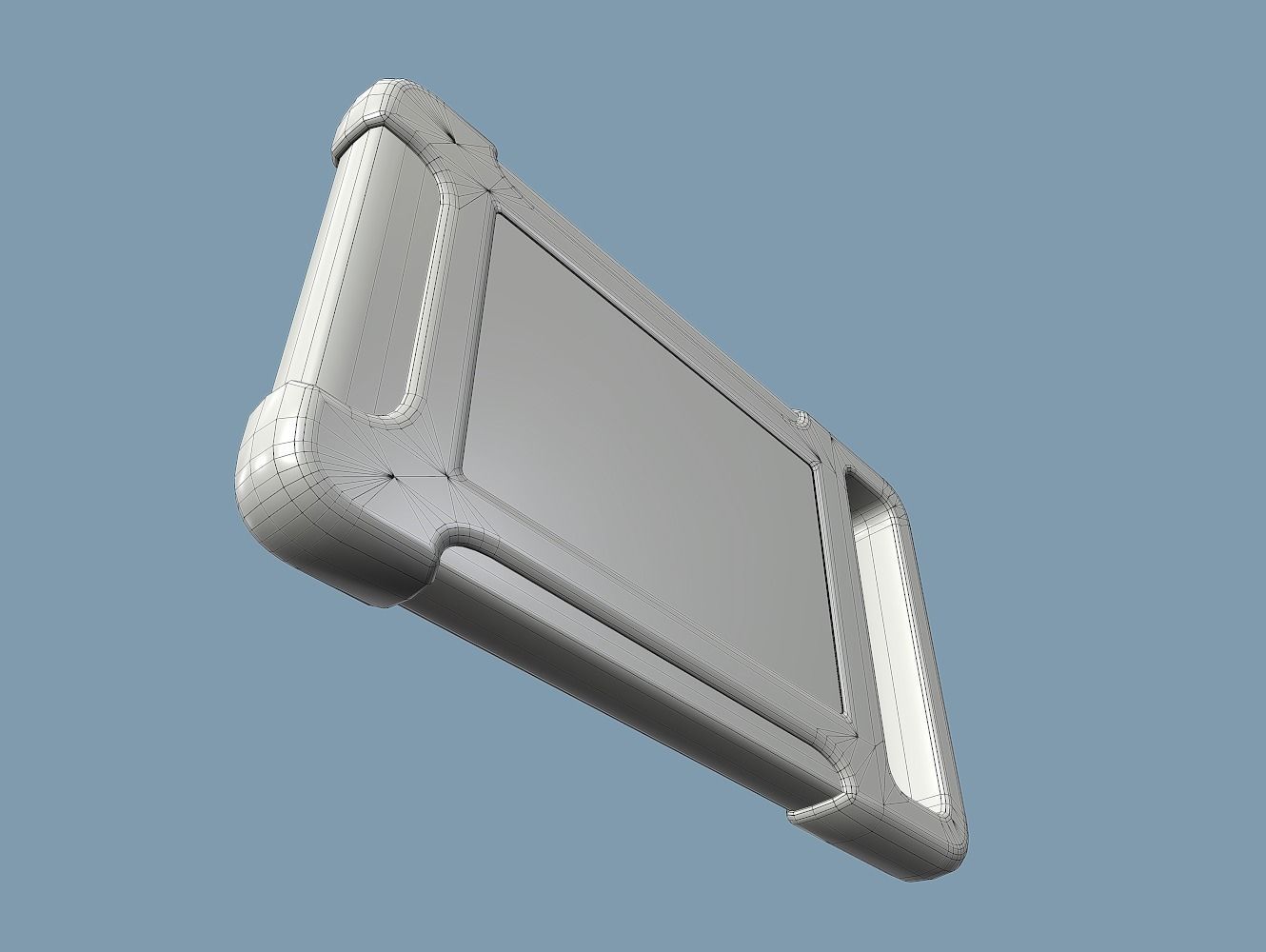 Sci Fi Tablet Tab-01 Low-poly 3D model_29