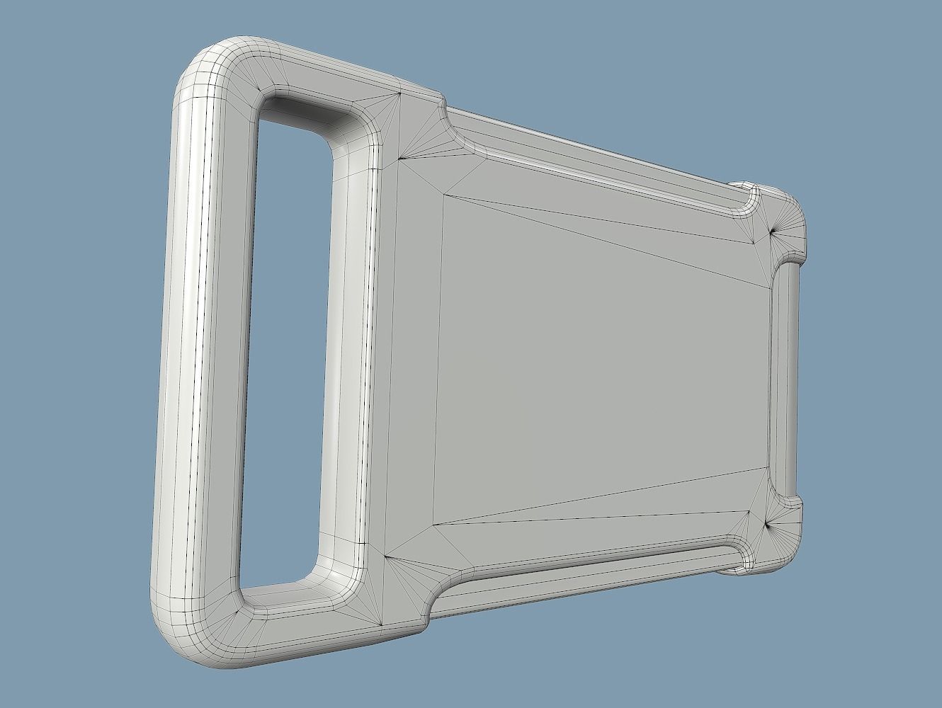 Sci Fi Tablet Tab-01 Low-poly 3D model_27