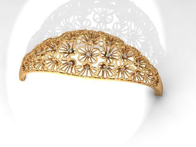 Bracelet Jewellry 3D print model 2018 vision-4 3D print model_2