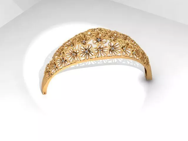 Bracelet Jewellry 3D print model 2018 vision-4 3D print model_0