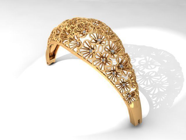 Bracelet Jewellry 3D print model 2018 vision-4 3D print model_1