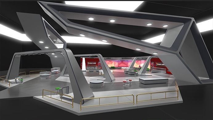 3D Showroom Level Kit Vol 6 Low-poly 3D model_7