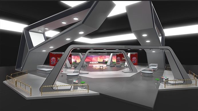 3D Showroom Level Kit Vol 6 Low-poly 3D model_8