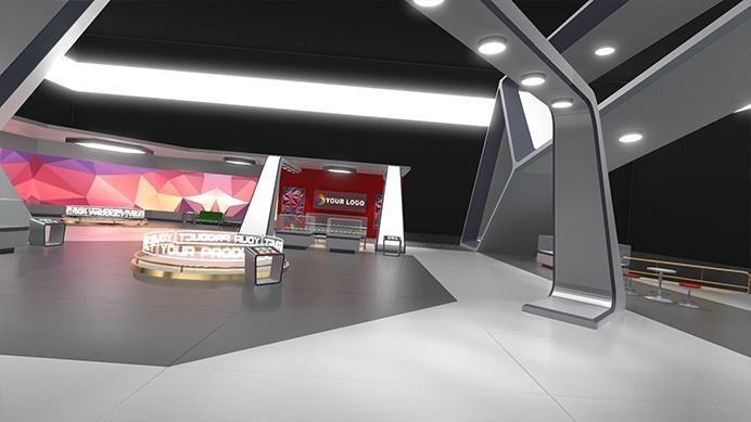 3D Showroom Level Kit Vol 6 Low-poly 3D model_4