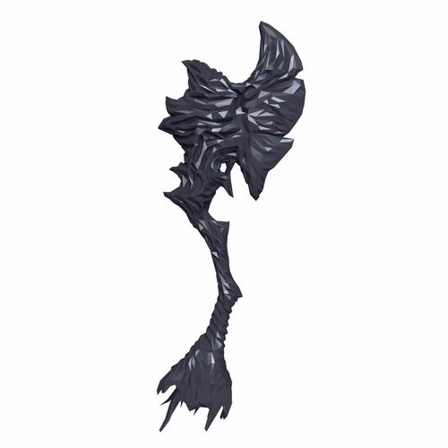 Axe Low Poly Low-poly 3D model