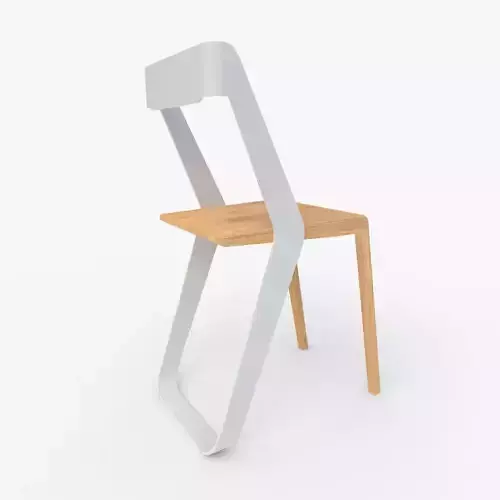 Ruban Chair Free low-poly 3D model Ruban Chair Free low-poly 3D model