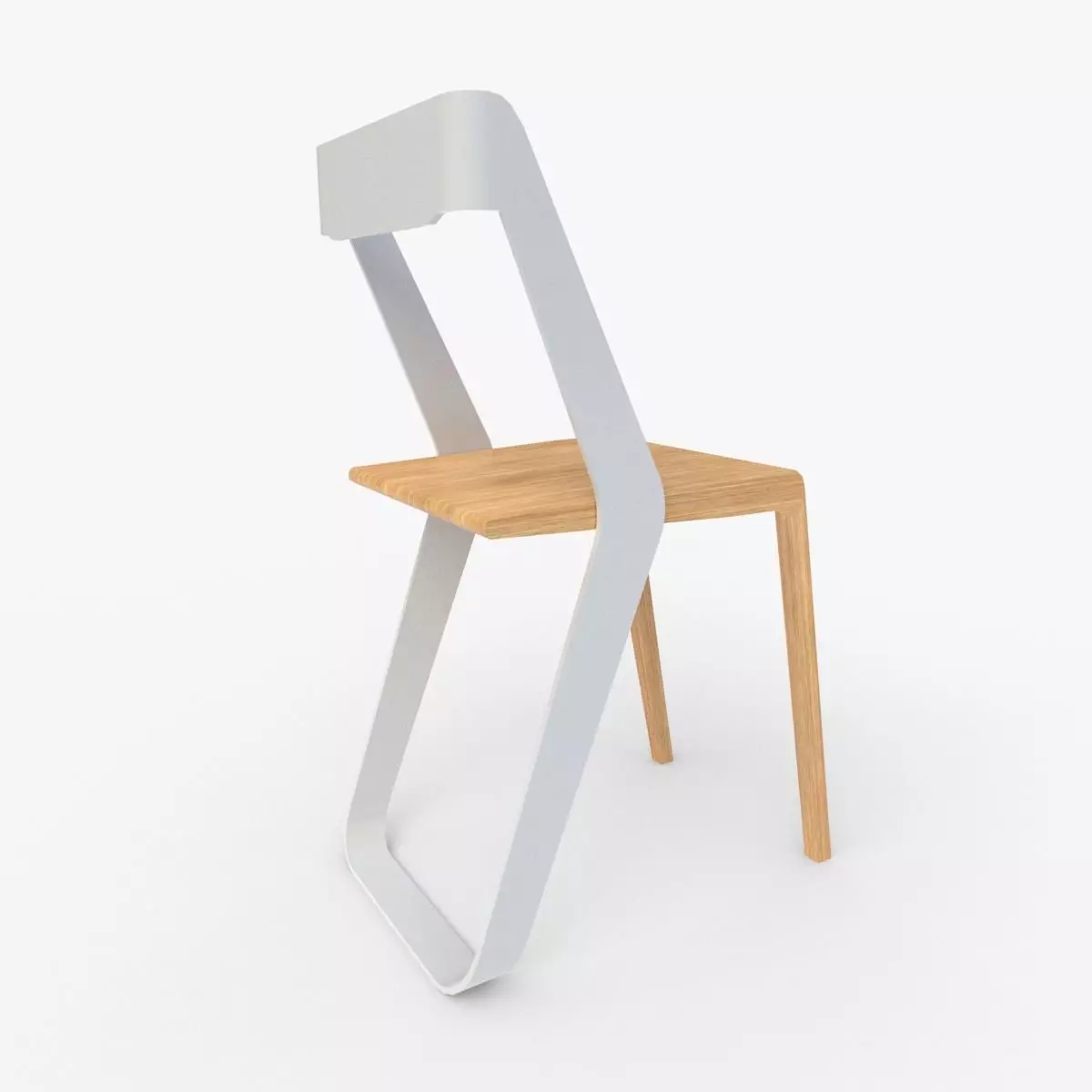 Ruban Chair Free low-poly 3D model_0
