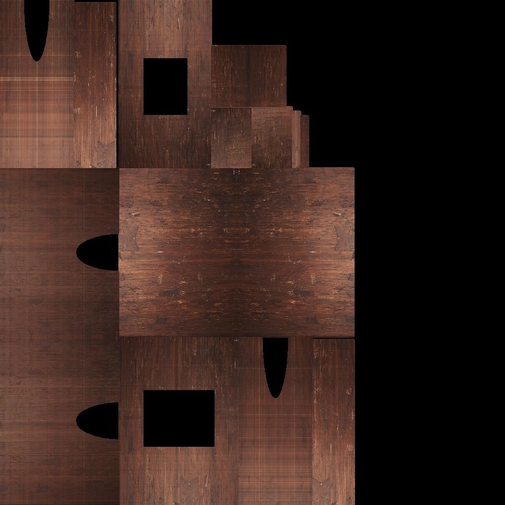 Guillotine  Low Poly Textured Game Ready Free low-poly 3D model_5