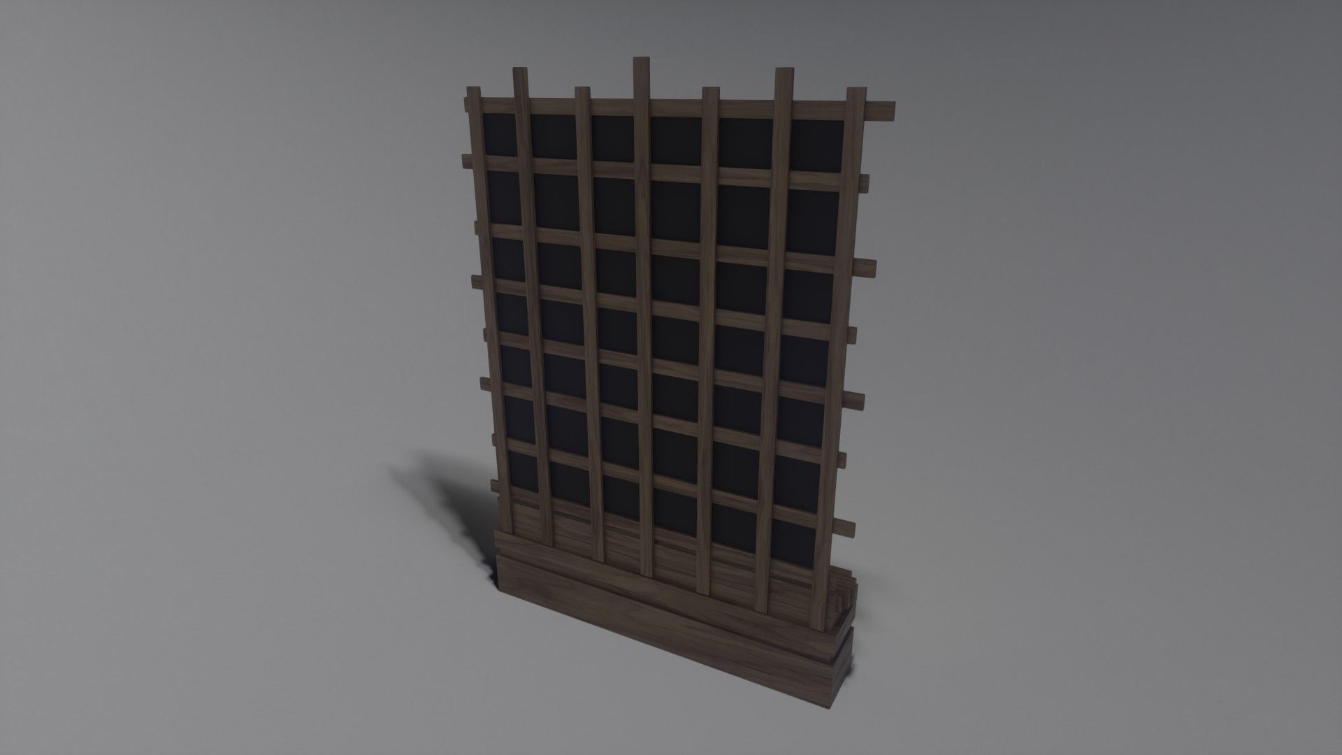 Decorative Mirror - Hall - Tree Heart Free 3D model_4