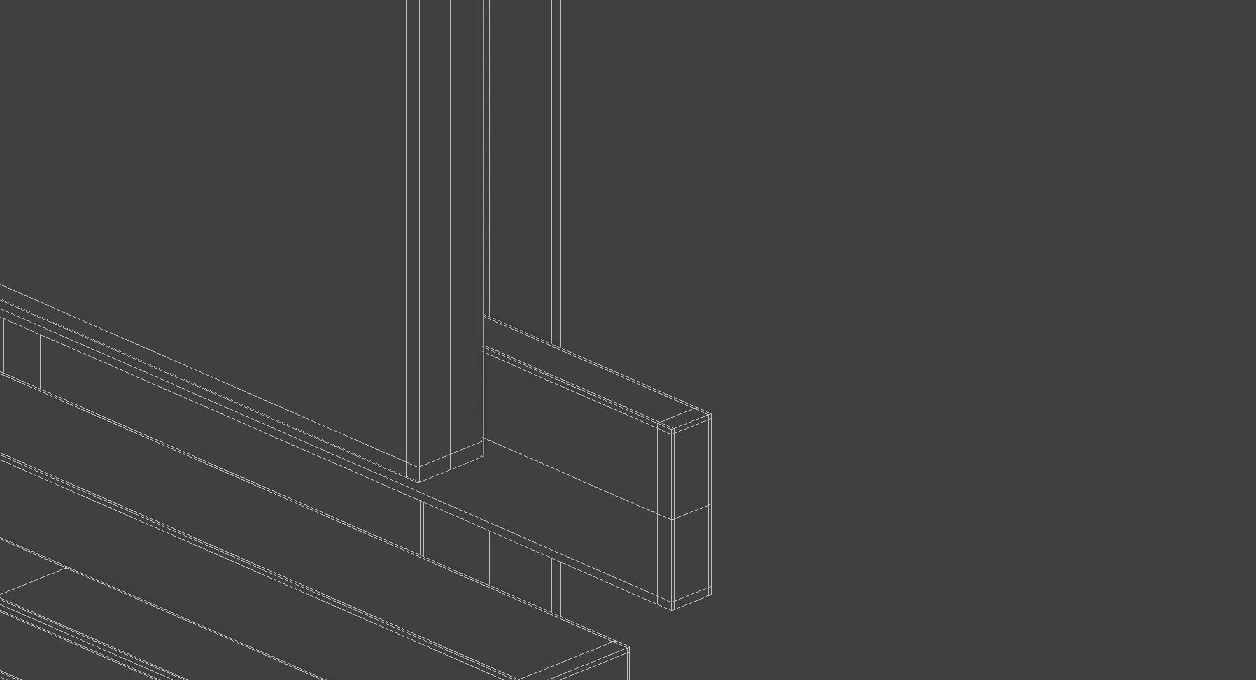 Decorative Mirror - Hall - Tree Heart Free 3D model_24