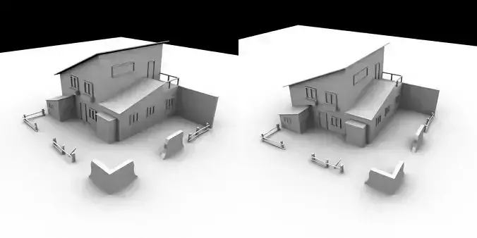 Cartoon Gaming House