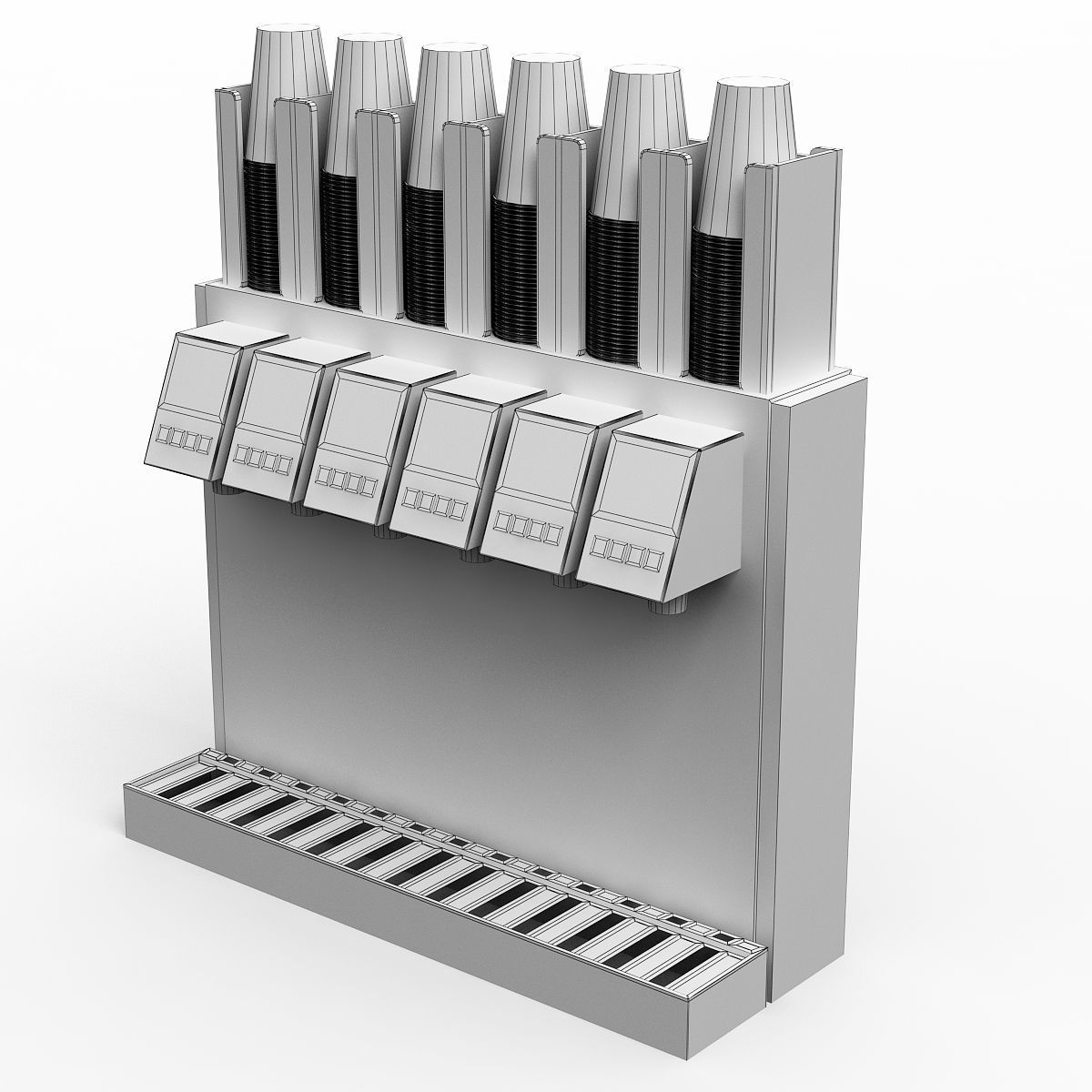 Drinks Dispenser 3D model_3