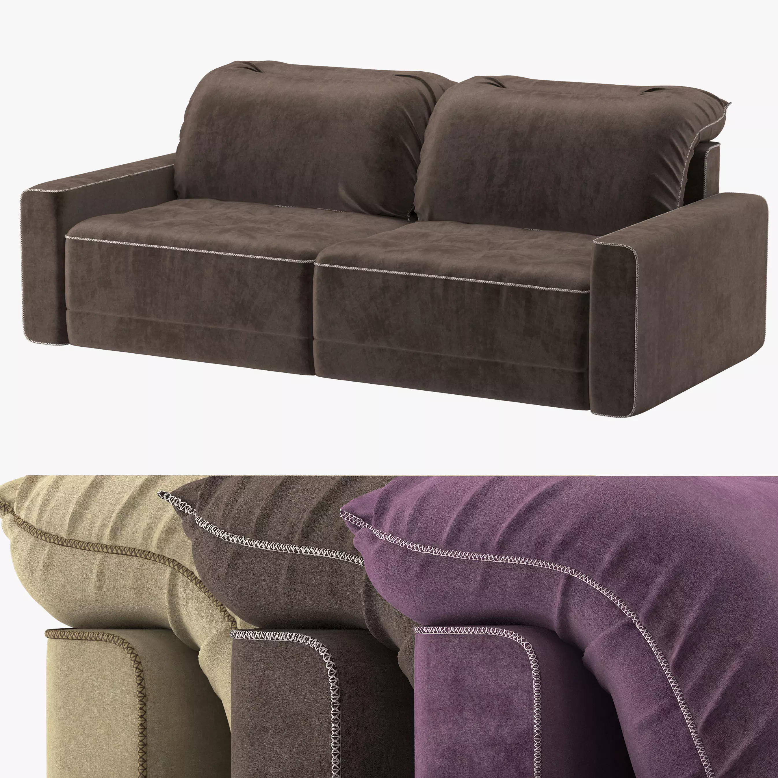 Magellan sofa 3D model