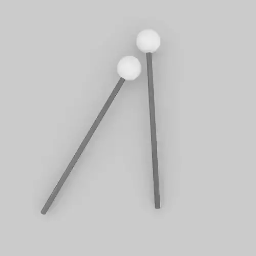 Drum Mallet 2 3D model