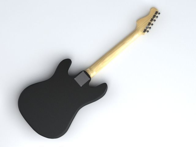 Electric Guitar 3D model_8