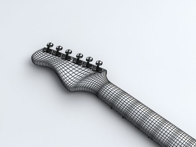 Electric Guitar 3D model_10
