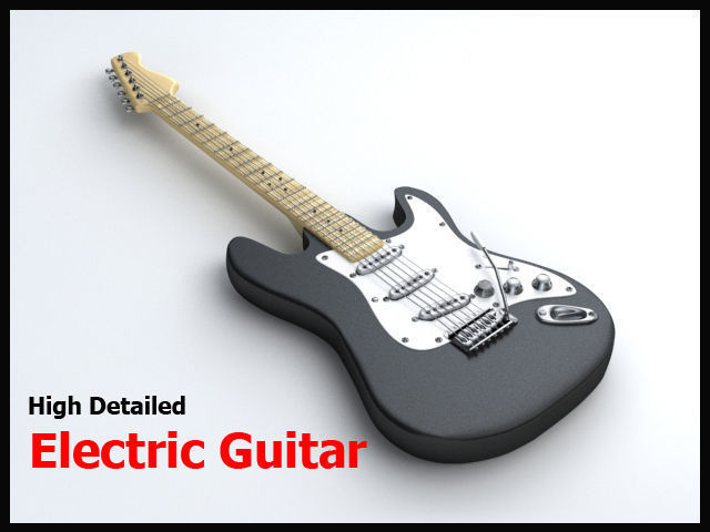 Electric Guitar 3D model
