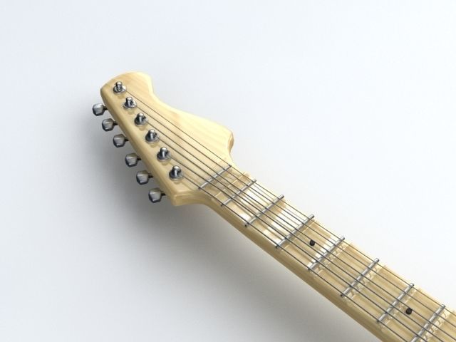 Electric Guitar 3D model_7