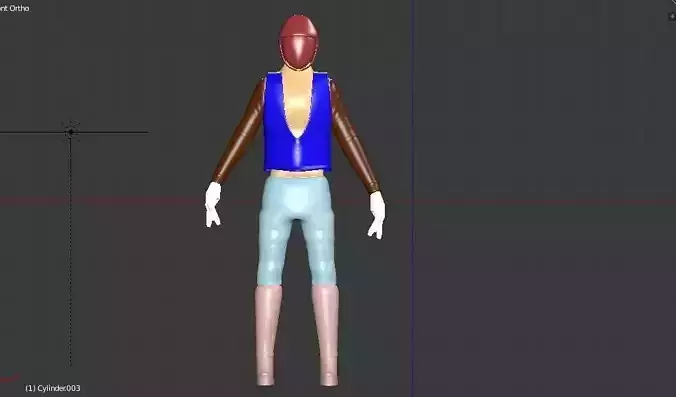 office jurky Free low-poly 3D model