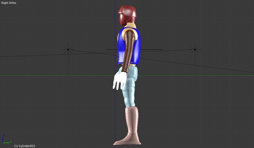 office jurky Free low-poly 3D model_2