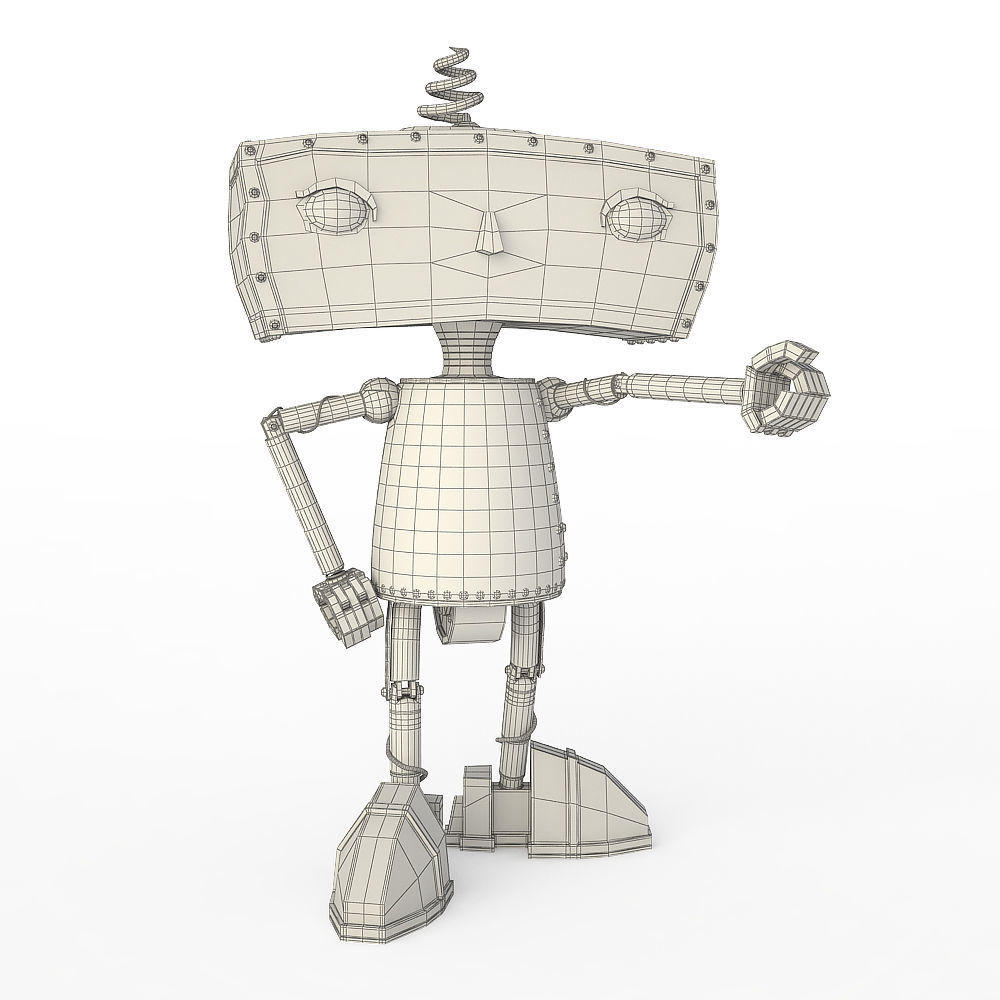 Bad Robot 3D model_5