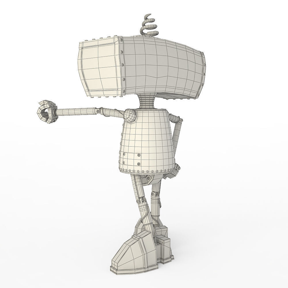 Bad Robot 3D model_7