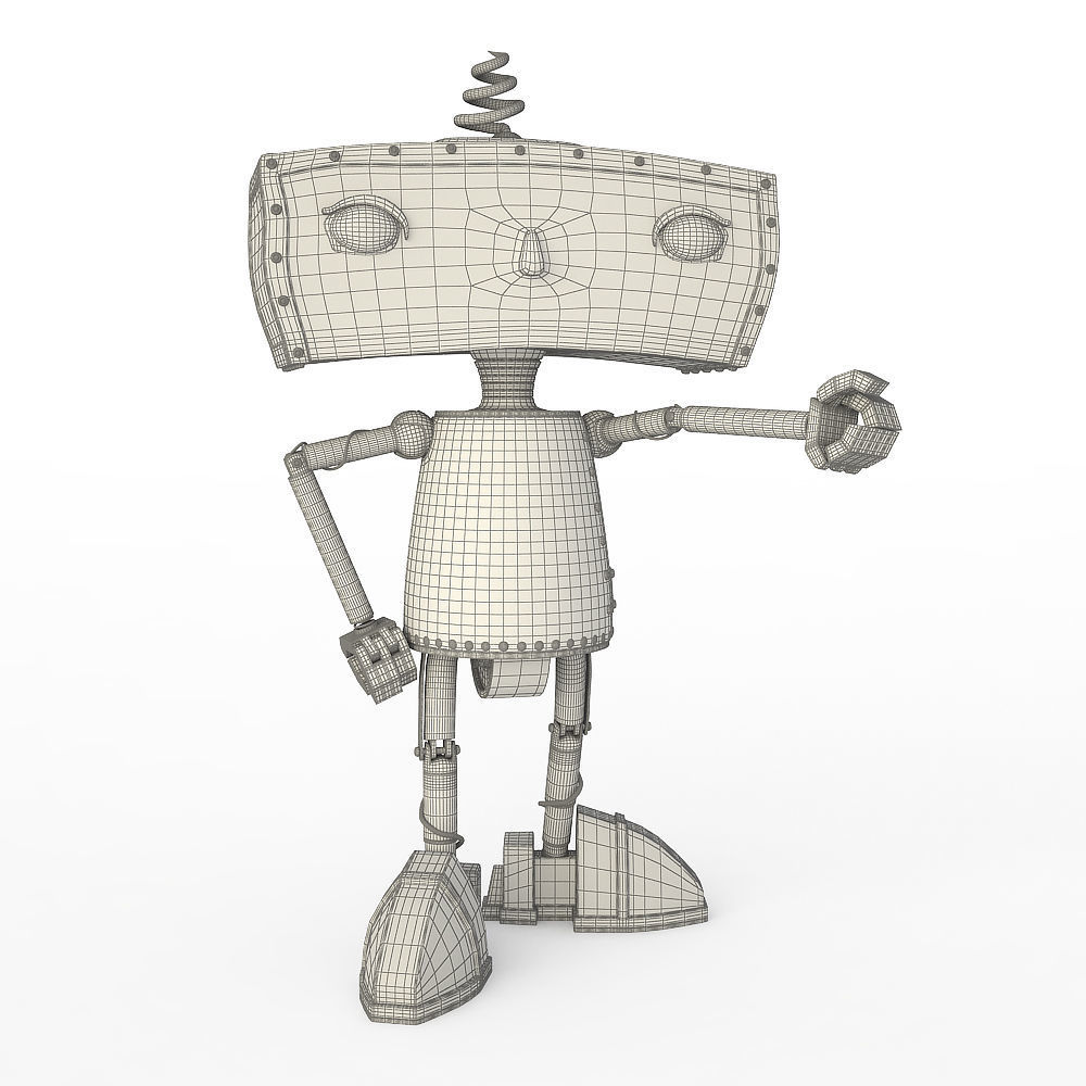 Bad Robot 3D model_4