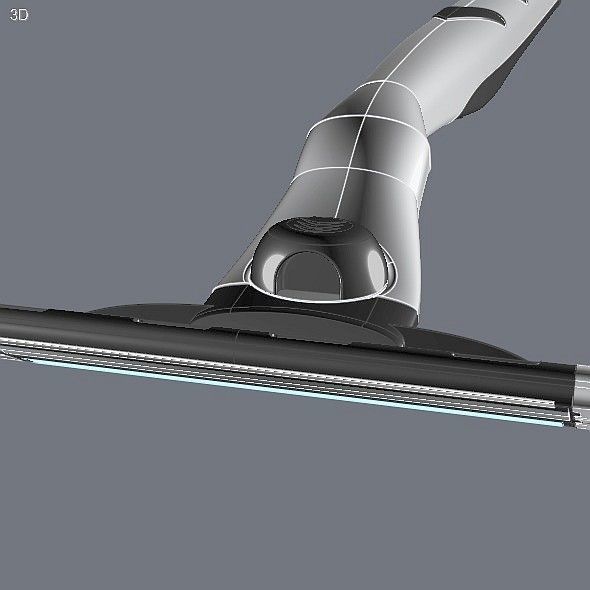 Gilette mach 3 razor CAD model 3D model_5