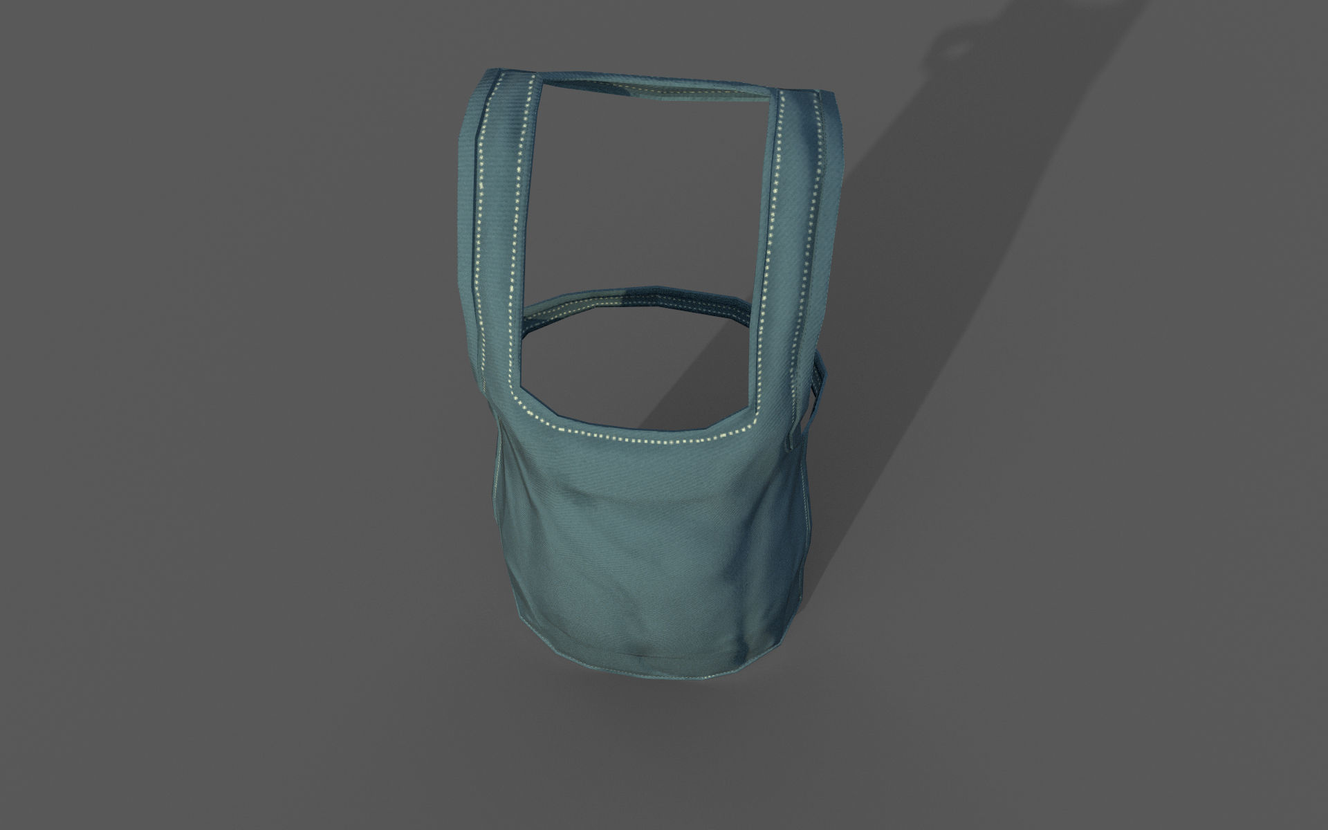 Chef Apron 3d Model Low-poly 3D model_3