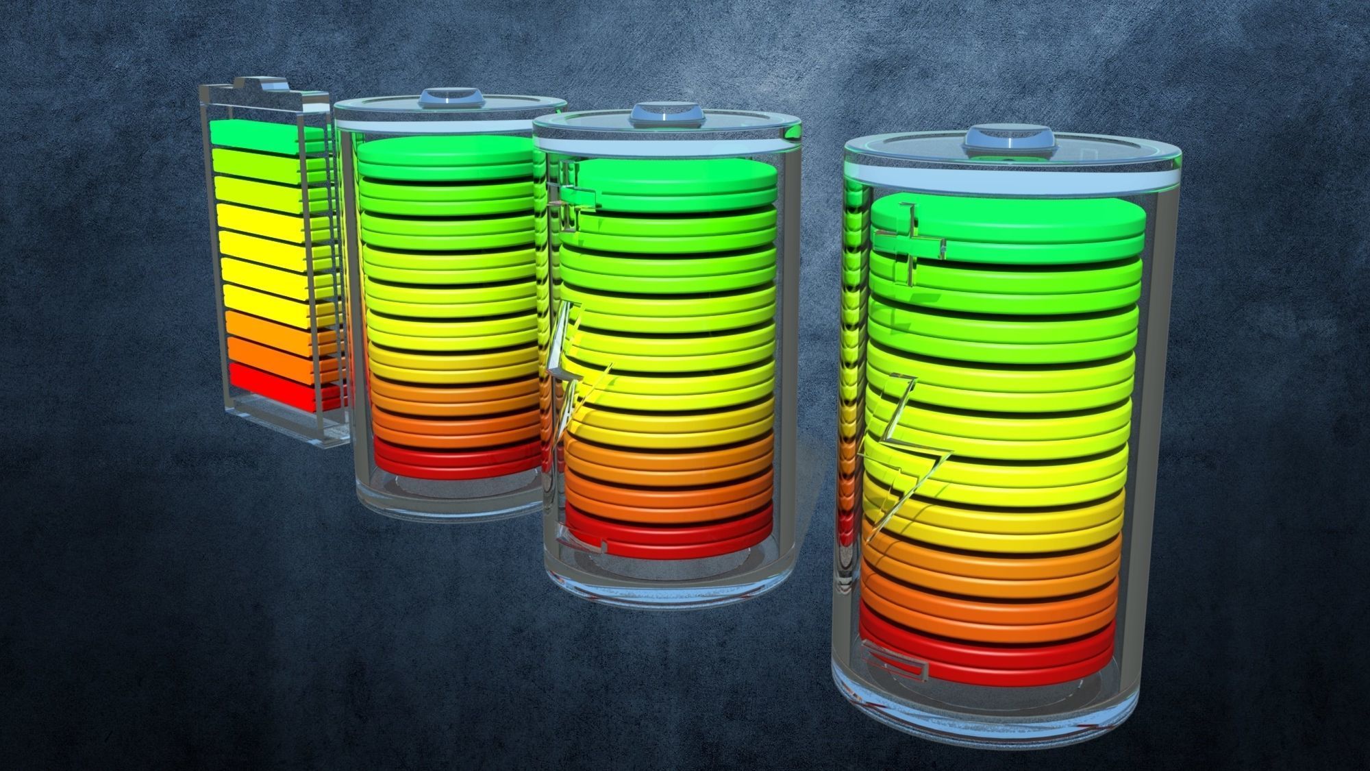 Battery Icon 3D model_1