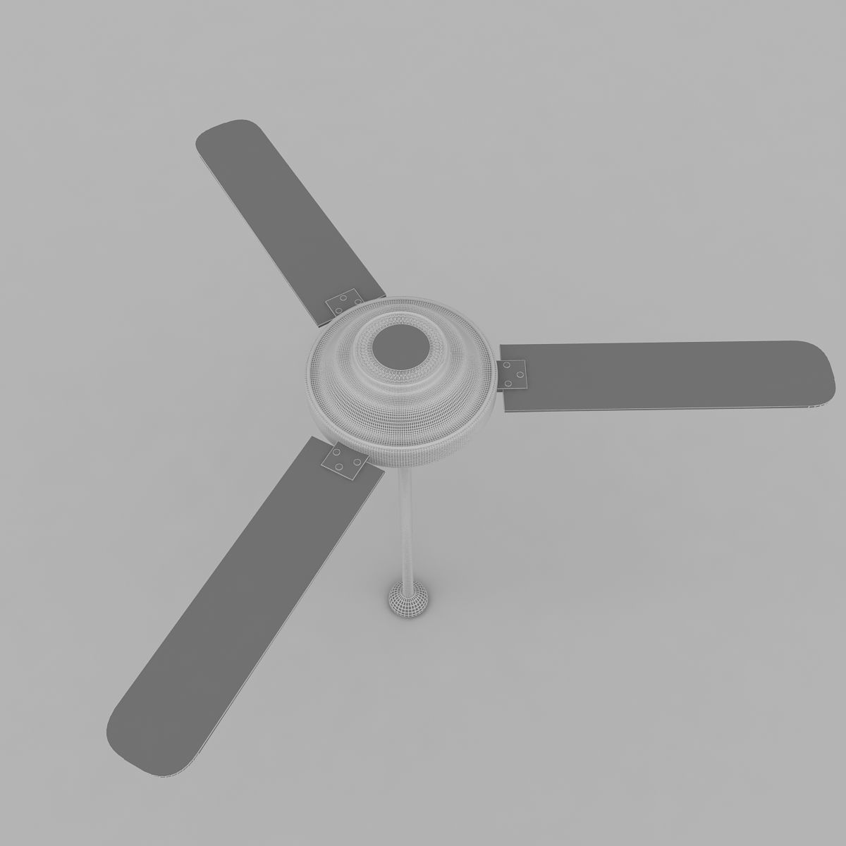 Ceilling Fan 3D model_5