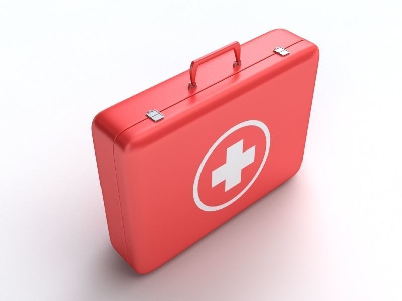 First Aid Kit 3D model CGTrader