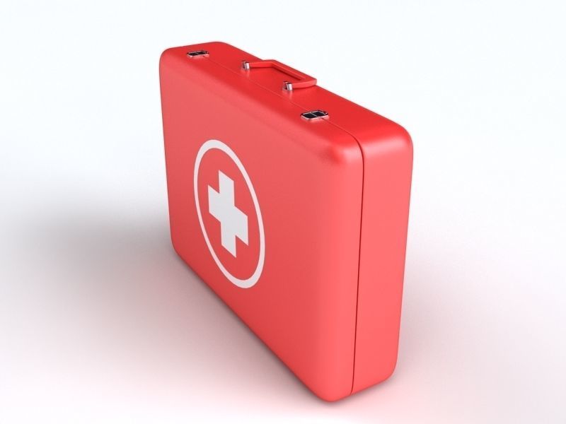First Aid Kit 3D model_2