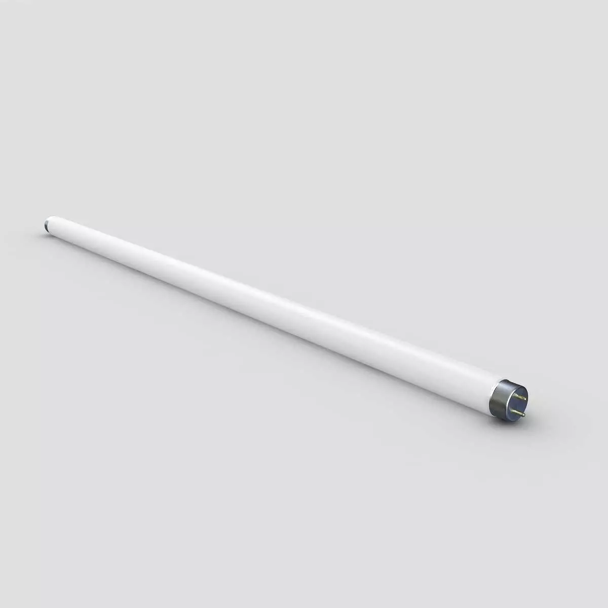 Fluorescent Tube 3D model_0