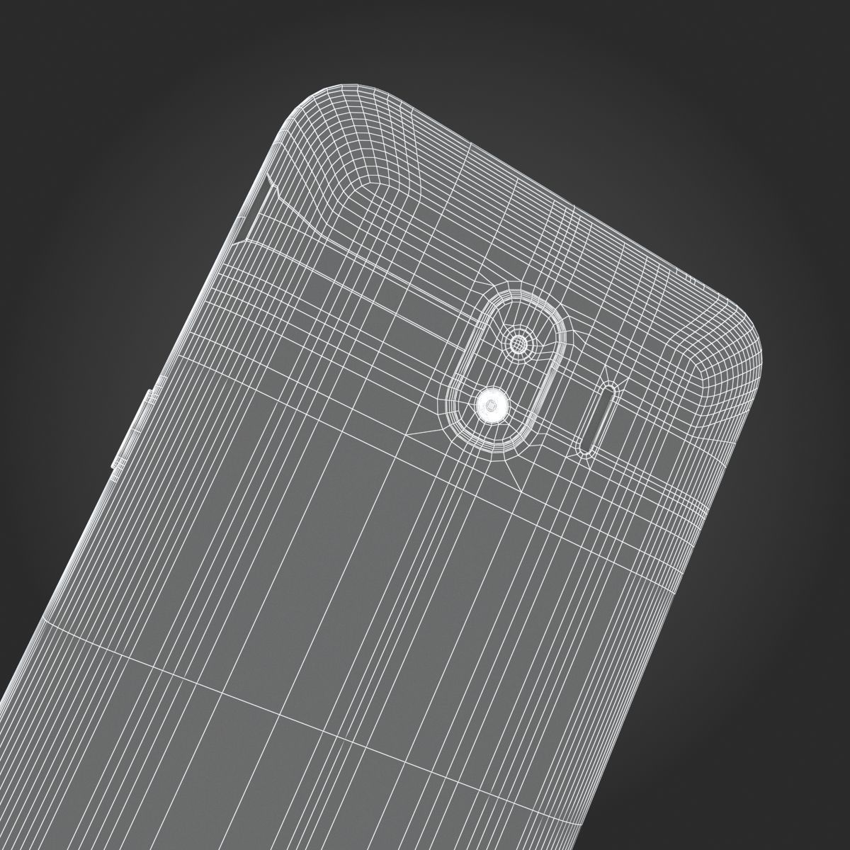 Samsung Galaxy J2 Pro 2018 Gold 3D model_16