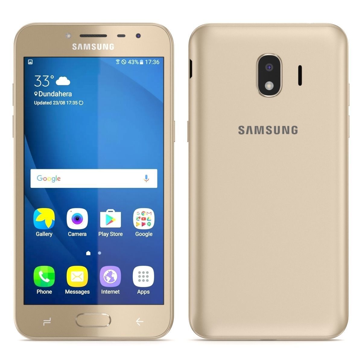 Samsung Galaxy J2 Pro 2018 Gold 3D model_6
