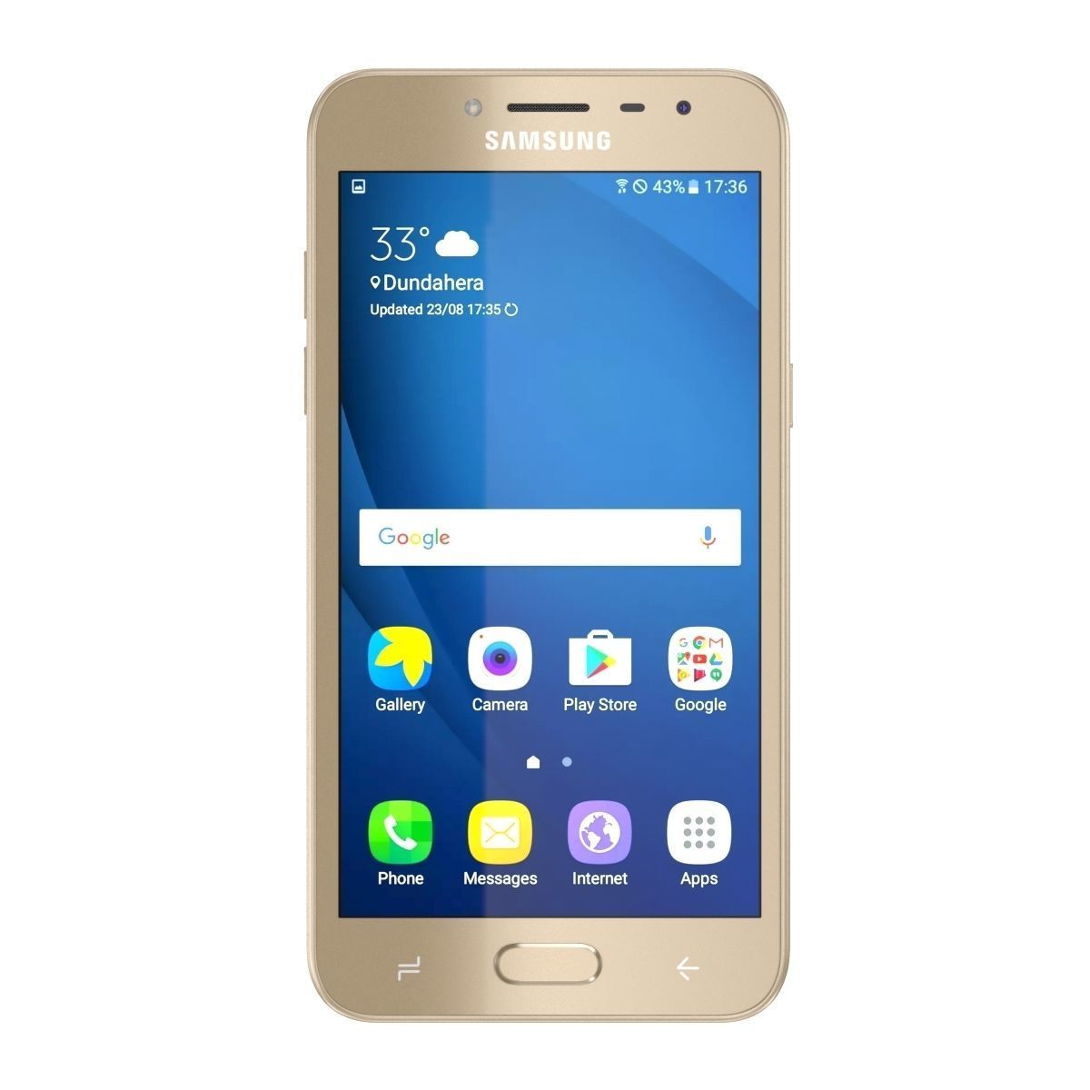 Samsung Galaxy J2 Pro 2018 Gold 3D model_1