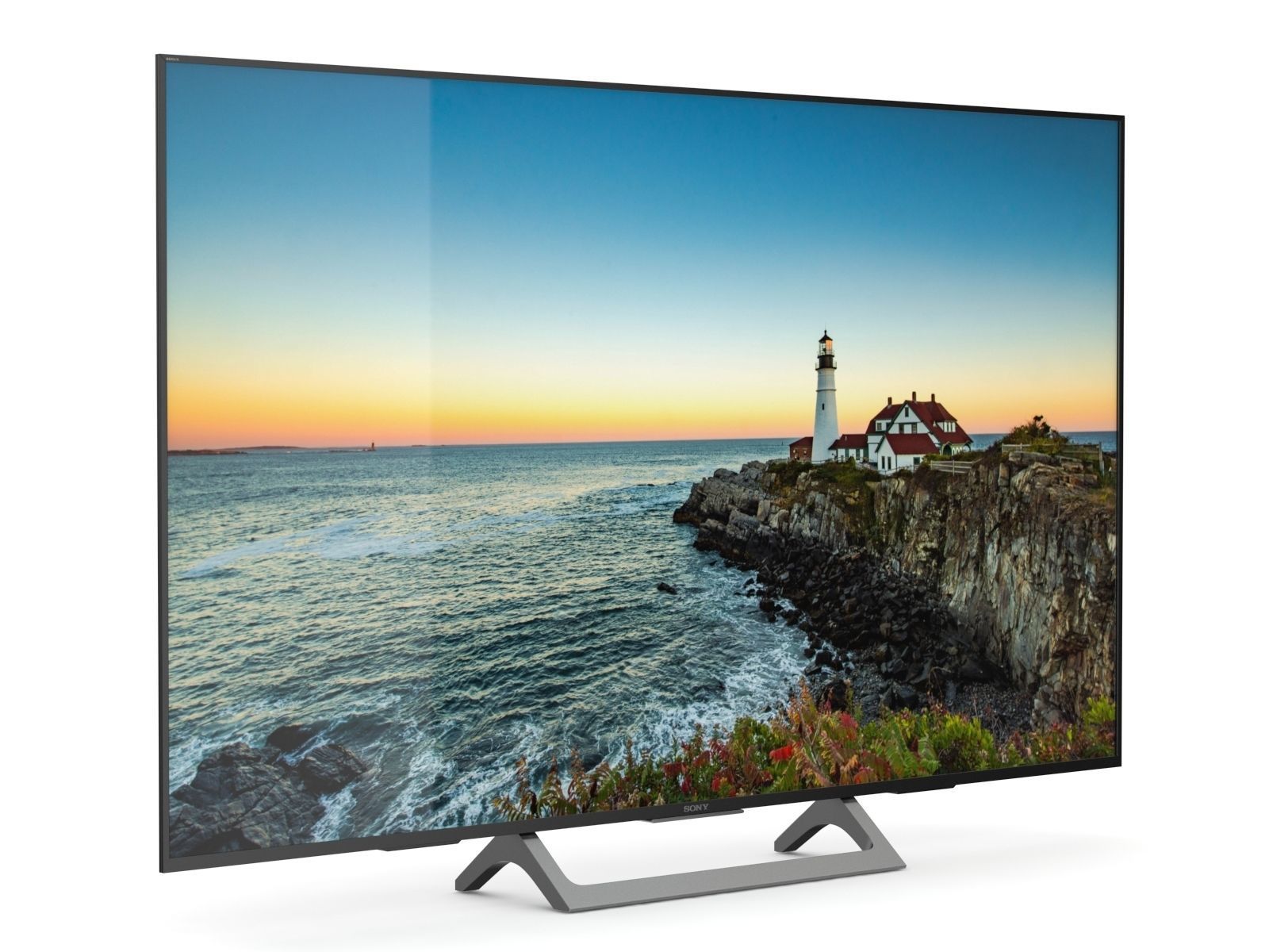 Sony X850E TV 3D model_6