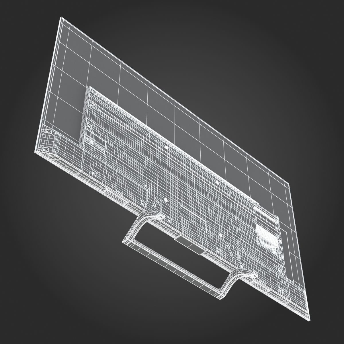 Sony X850E TV 3D model_20