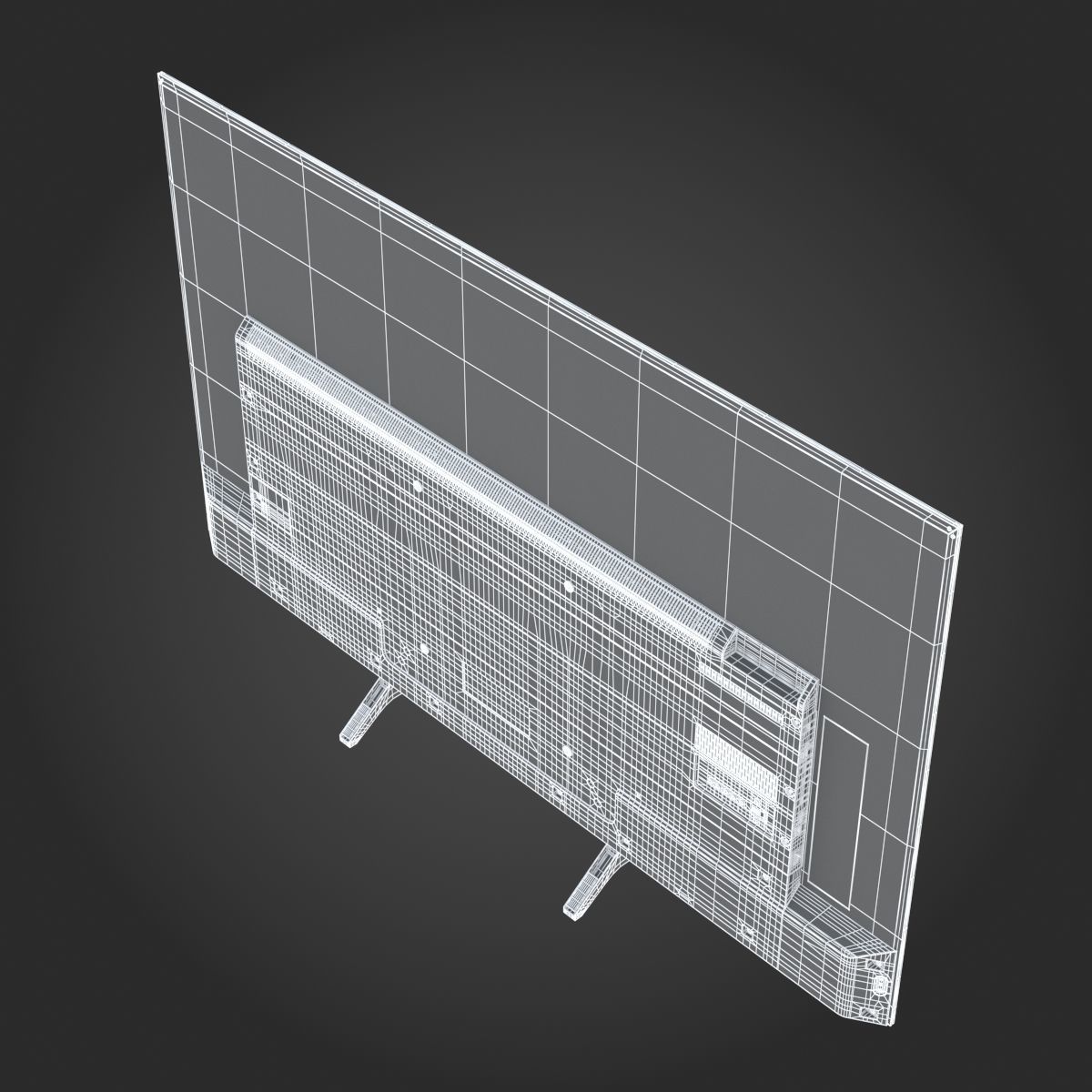 Sony X850E TV 3D model_22