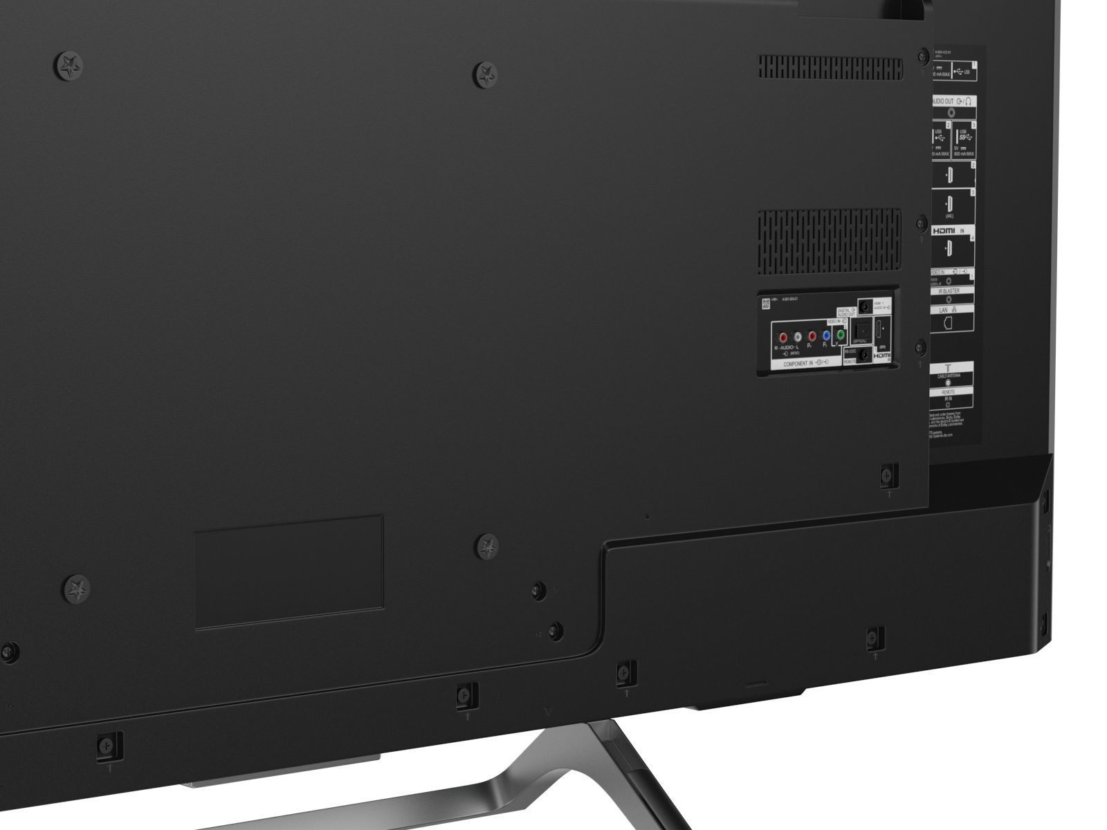 Sony X850E TV 3D model_13