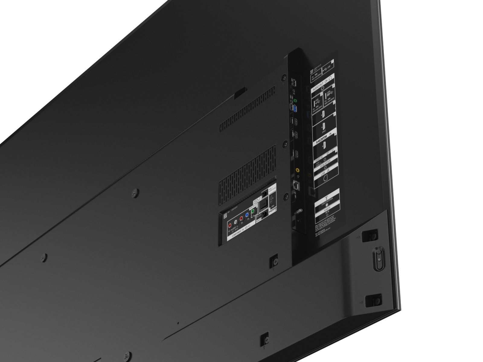 Sony X850E TV 3D model_15