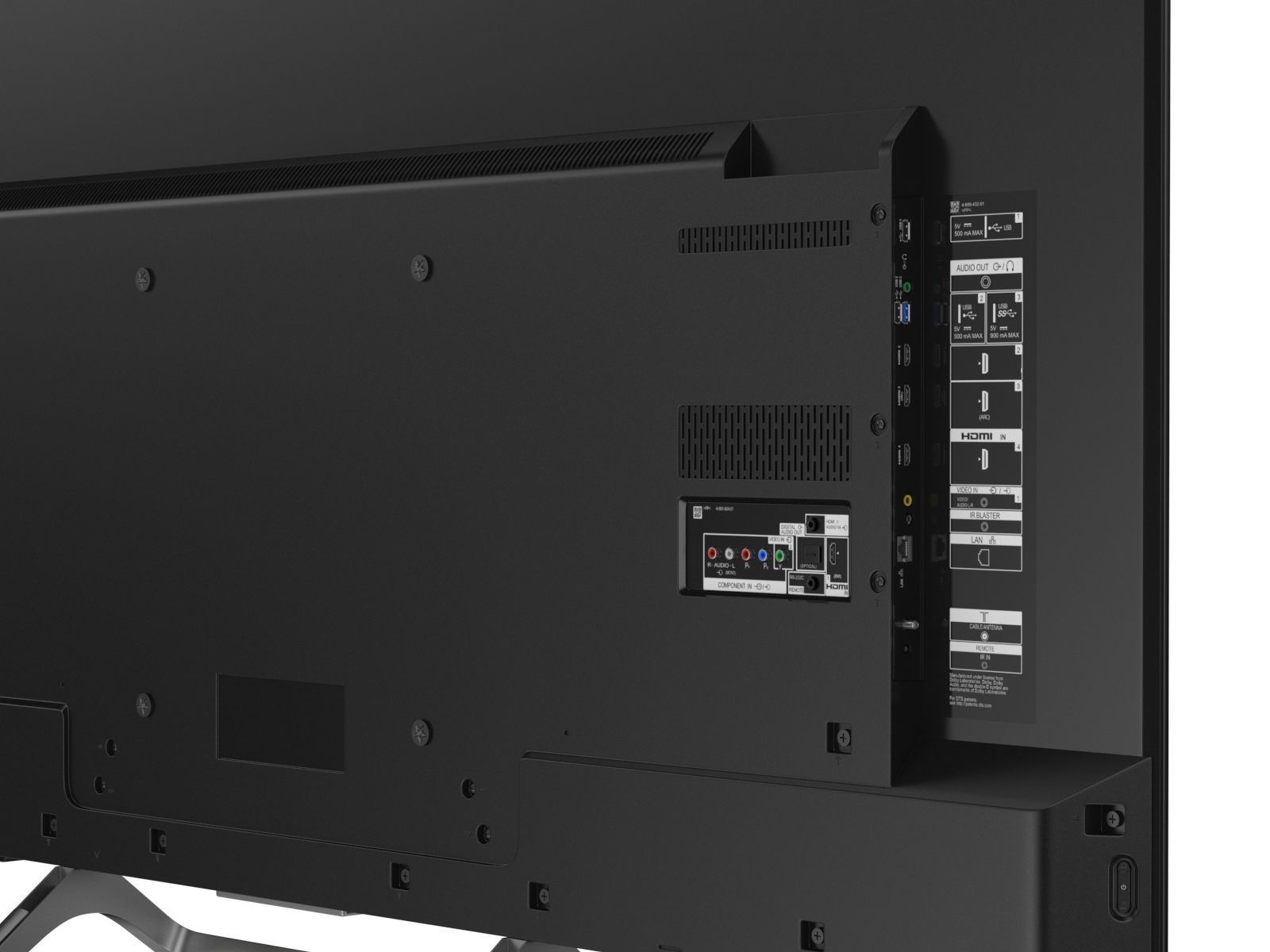 Sony X850E TV 3D model_14