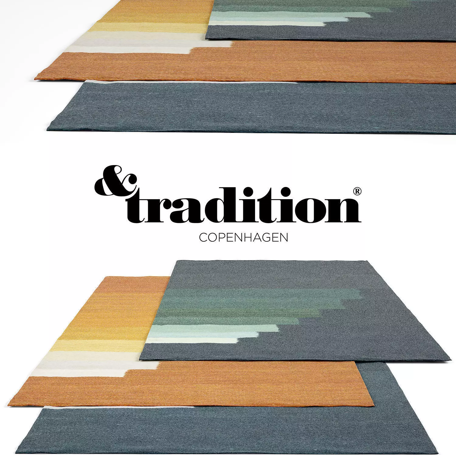 Tradition Vulacano Rug Set 3D model_0