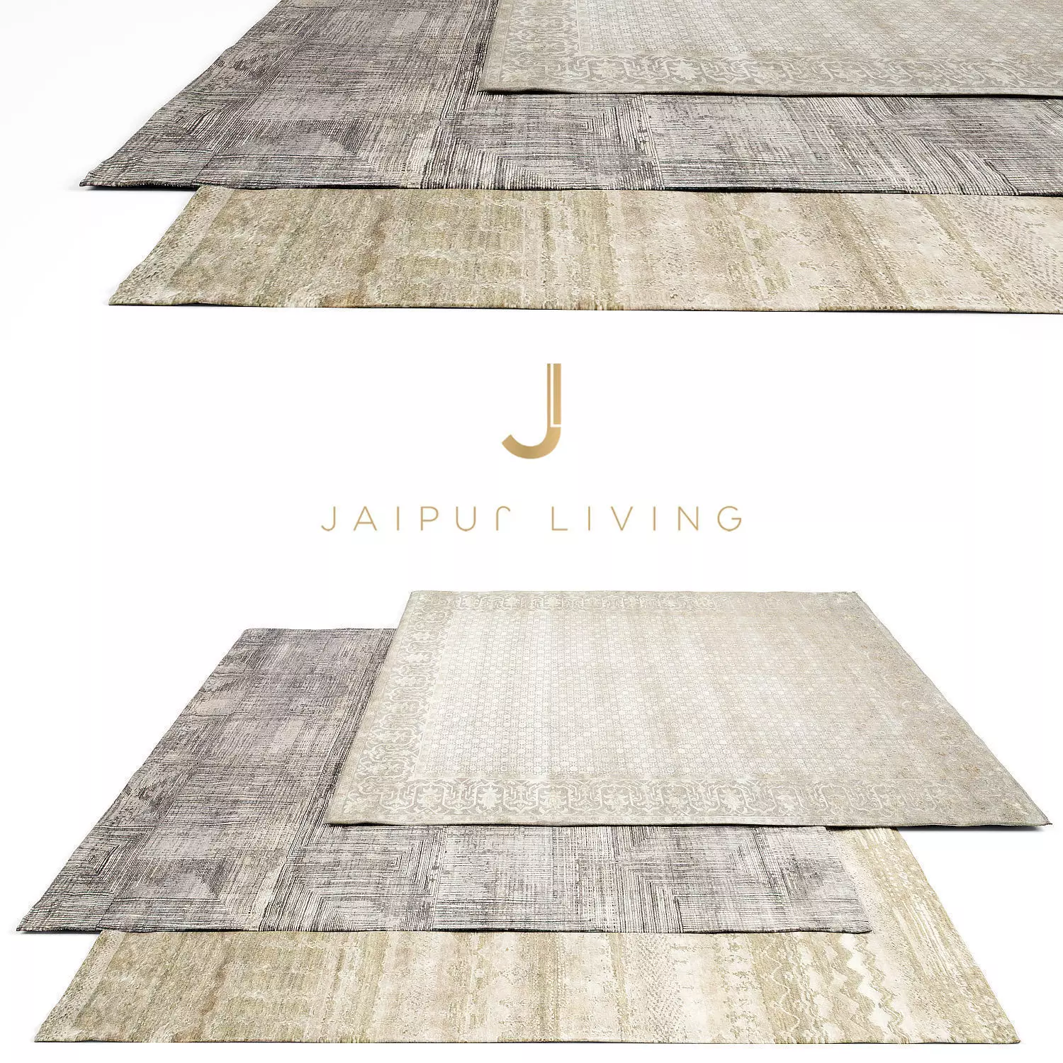 Jaipur Living Rug Set 2 3D model